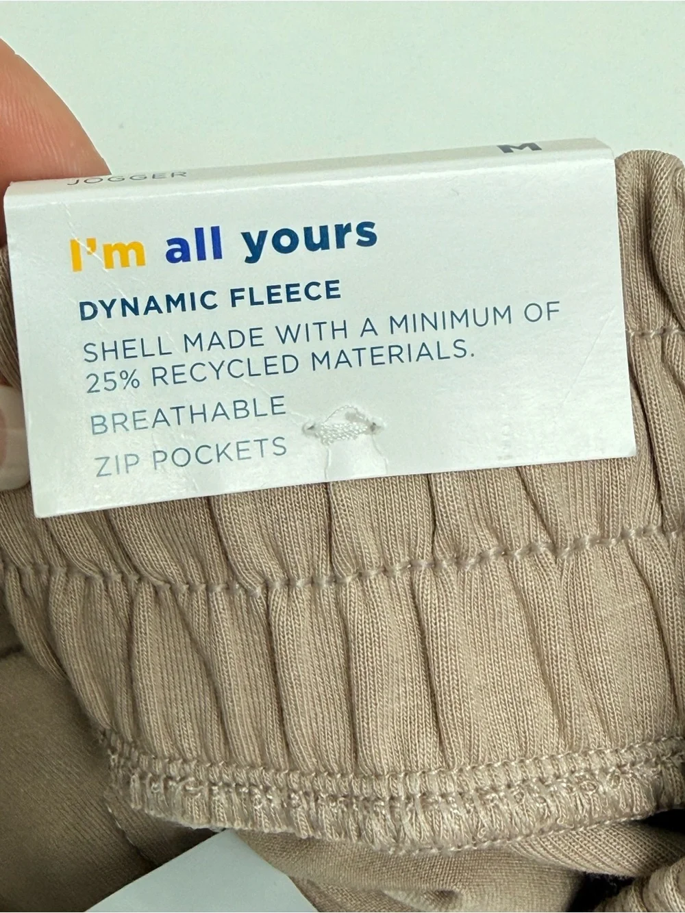 OLD NAVY Dynamic Fleece Joggers – High Waist Zip Pocket Sweatpants